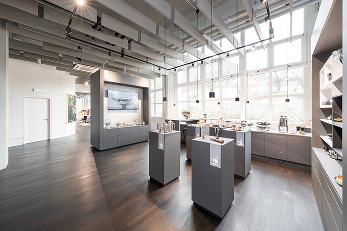 Im Bereich Fine Dining und gedeckter Tisch gehört Hepp zu den gezeigten Marken. Foto: WMF