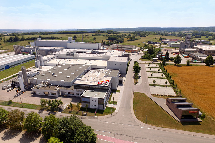 Der Teigwarenproduzent Bürger mit Standorten in Crailsheim (Foto) und Ditzingen blickt auf ein erfolgreiches Geschäftsjahr 2024 zurück. Foto: Bürger
